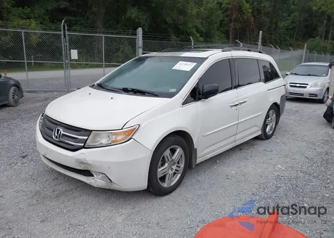 2012 Honda Odyssey Touring/Touring Elite z USA, uszkodzony, nr VIN 5FNRL5H92CB142693